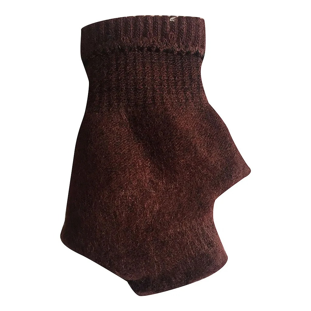 Унисекс зимние кашемировые вязаные силиконовые Нескользящие толстые теплые