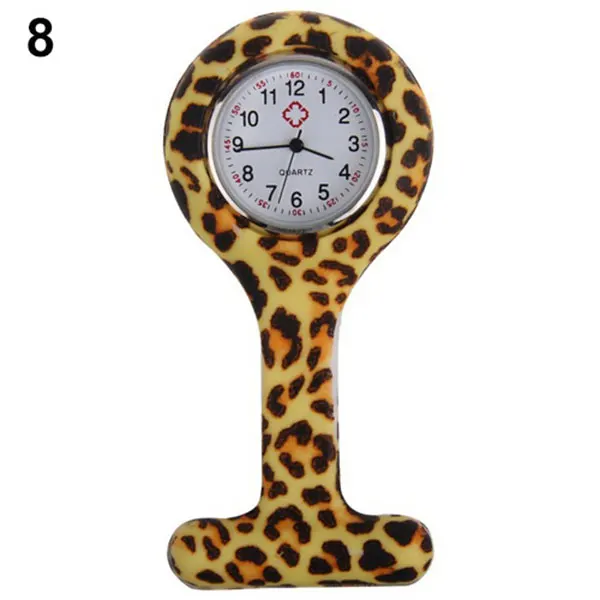 Силиконовые модные силиконовые медсестры часы Брошь Туника Fob карманные из