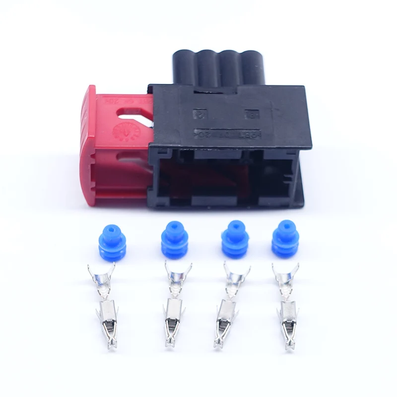 5 комплектов Автомобильный Электрический разъем Tyco Amp 4 Pin (гнездо и штекер)