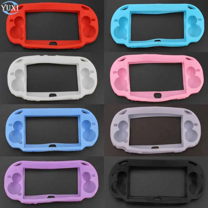 Мягкий силиконовый чехол YuXi для Sony PSV 1000 защитный PS Vita ita геймпад|Чехлы| |