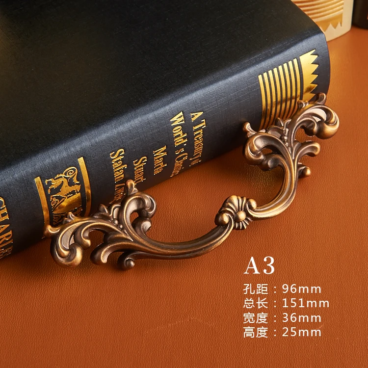 Wardrobe Closet Handle American Cabinet Drawer Shoe Small Handles and knobs 64mm pull Antique Coffee | Обустройство дома