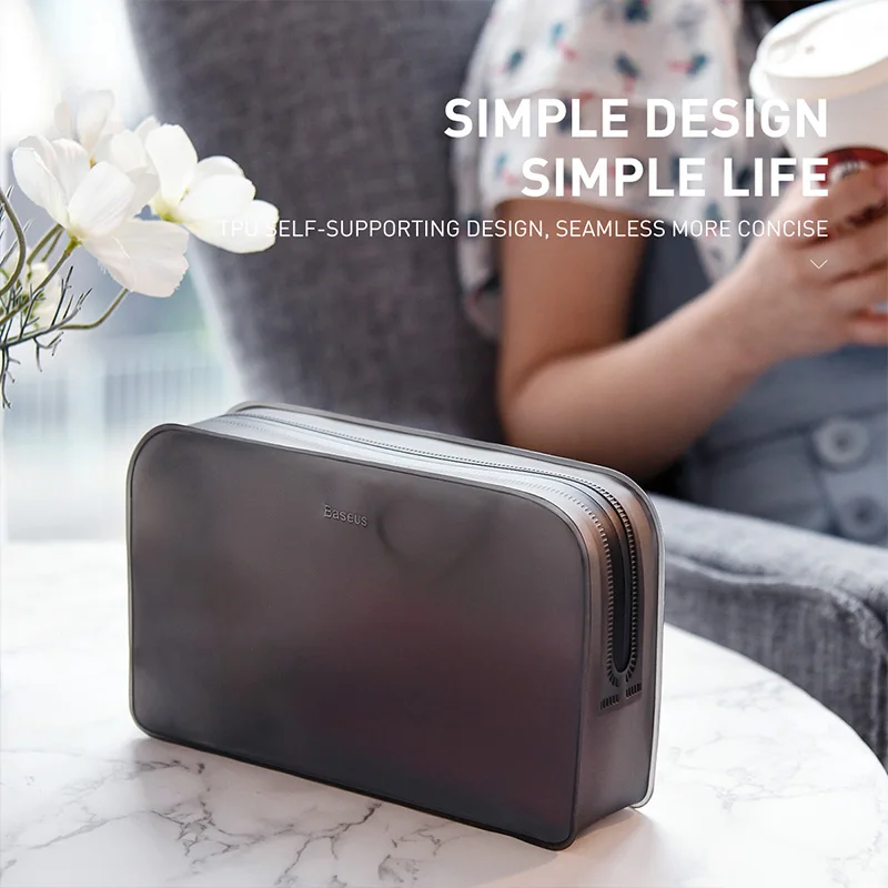 Сумка для кабеля Baseus путешествий портативный цифровой органайзер USB зарядного