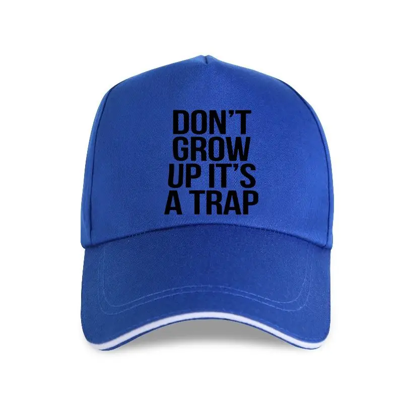 

Женская хлопковая бейсболка с надписью Don't grow up it's a trap, Повседневная забавная белая хипстерская бейсболка