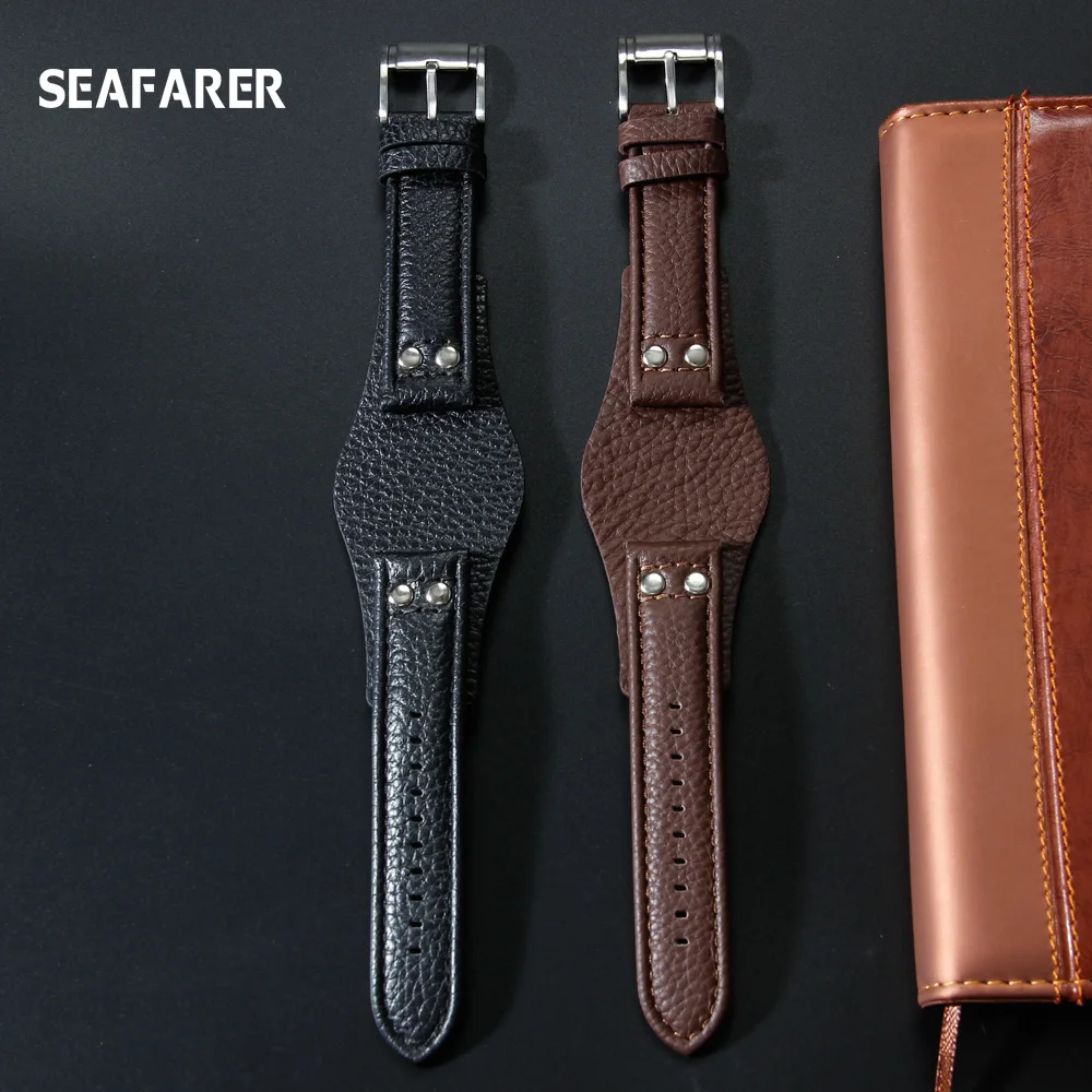 Для Fit fossil FS5088 FS4656 BQ1718 FS4616 4617 JR1401 1437 FTW1163 кожаный ремешок 22 24 мм с ремешком|Ремешки