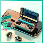 TWS-стереонаушники с зарядным футляром и поддержкой Bluetooth 5,0, 2200 мА  ч