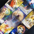 Spellcasting карты памяти формата Оракл с 48 картами и руководством по играм гадания ведьмы Таро для женщин и девочек