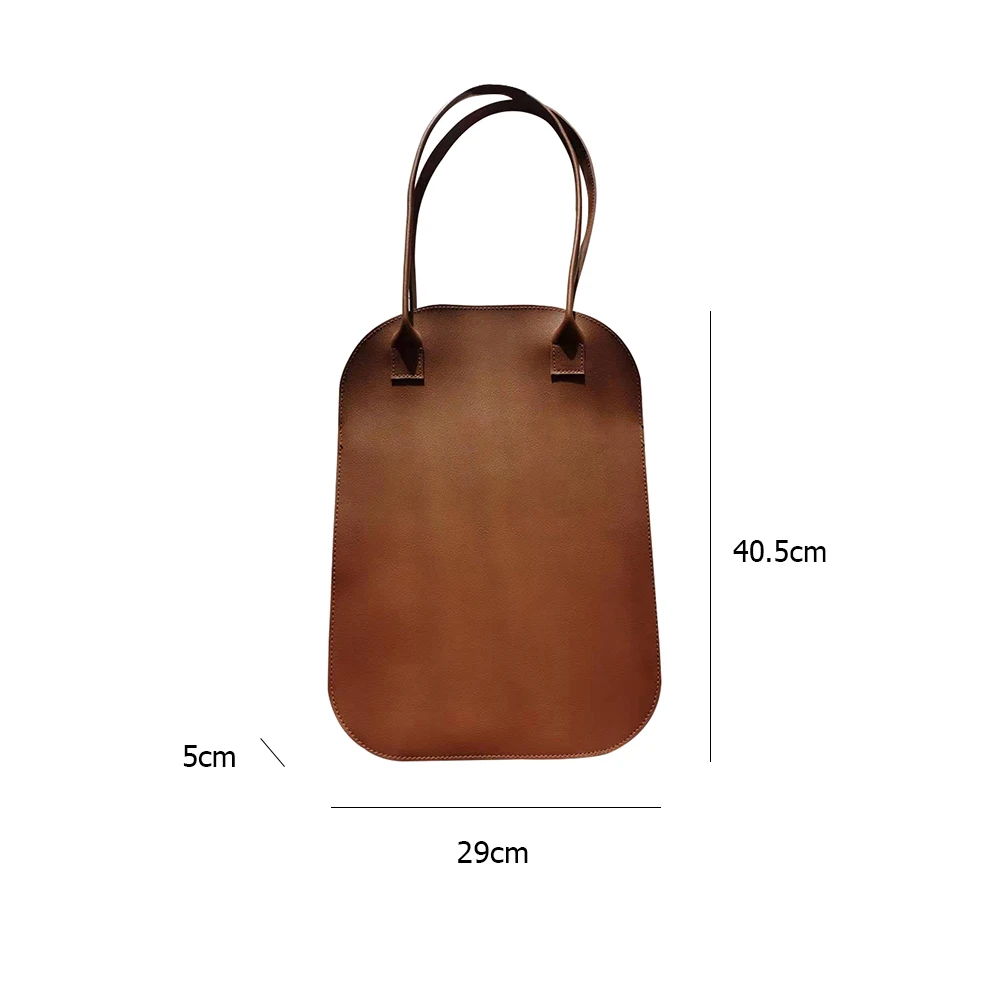 

Women Fashion Soft PU Leather Pure Color Shoulder Bags Classic Ladies Designer Simple Underarm Bag Handbag