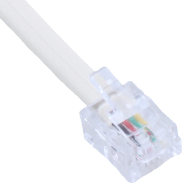 2X Telephone RJ11 Male Line to Double Female Jack Filter Splitter Adapter | Компьютеры и офис