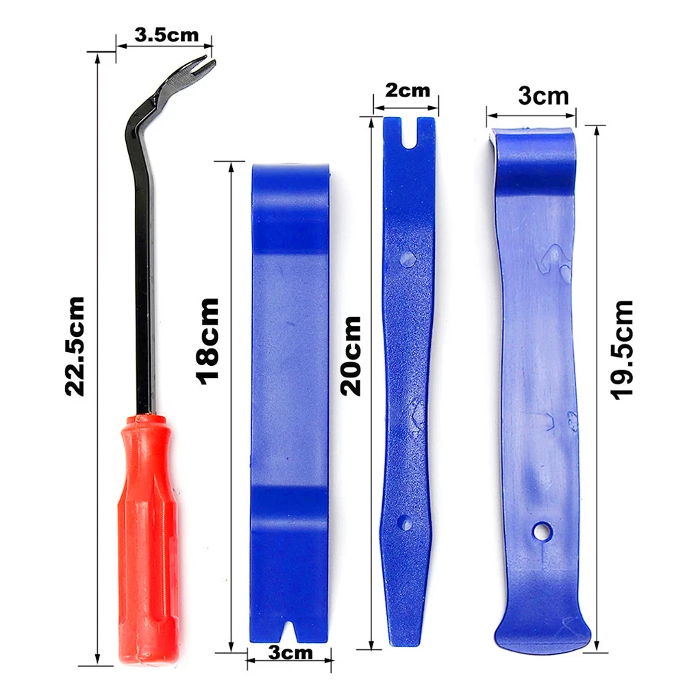 

Car Hand Tool Car Disassembly Tools Set DVD Stereo Refit Kits Interior Plastic Trim Panel Dashboard Removal Tool Repair Tools