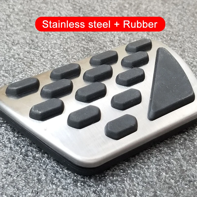 Алюминий автомобиля педаль акселератора педали тормоза нескользящие накладки