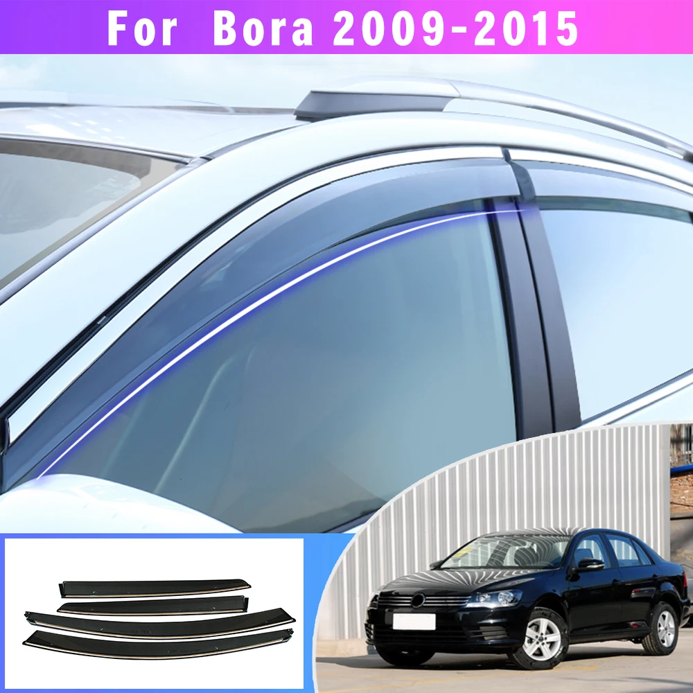 

Козырек от солнца и дождя для Volkswagen Bora Sedan 2009-2015