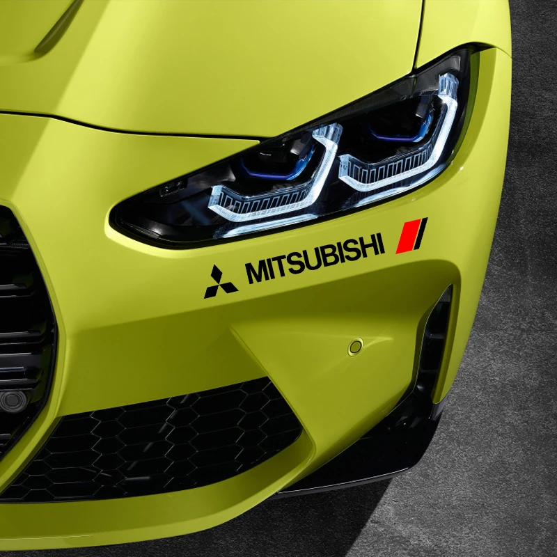 4 шт. наклейки на дверную ручку автомобиля Mitsubishi Ralliart Lancer 9 10 Outlander | Автомобили и