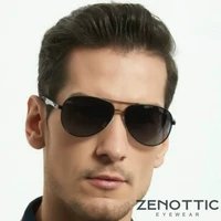 zenottic aluminum vintage pilot polarized sunglasses coating mirror progressive sun glasses women uv400 driving shade eyewear