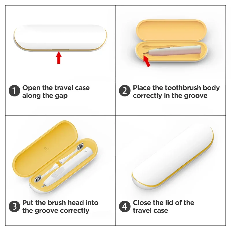 

[Fan Extra Discount]Original Oclean Travel Box BB01 for Oclean X pro/X/Z1/F1 Portable Travel Case Storage Box