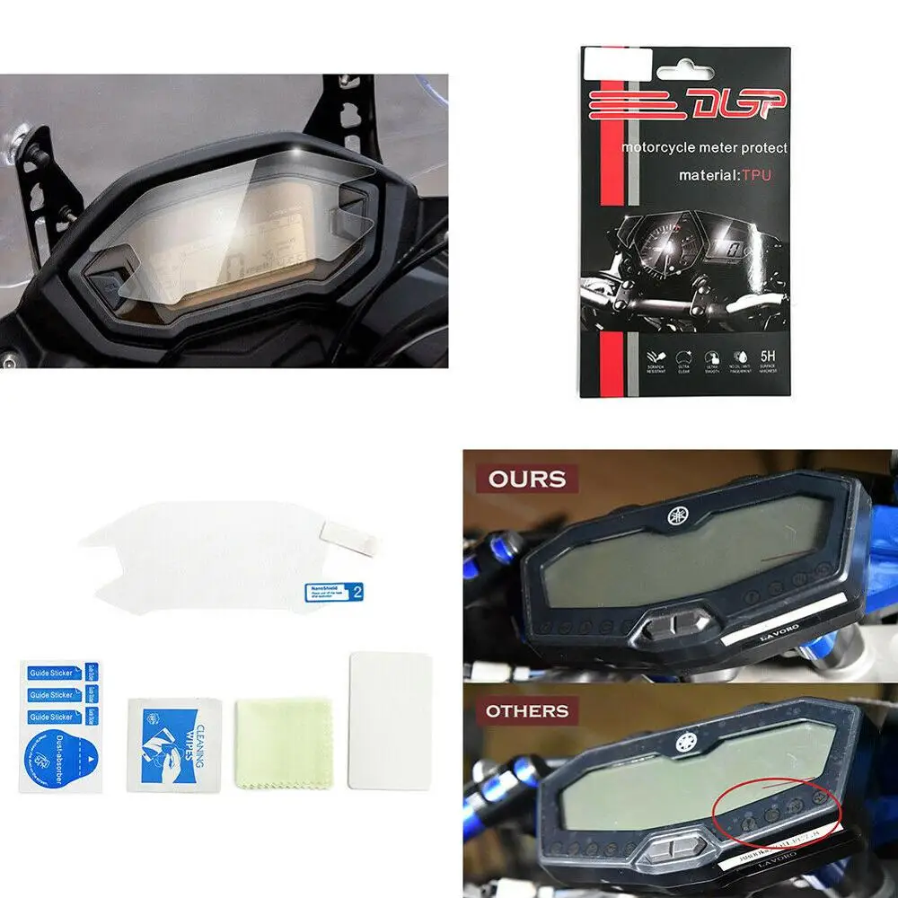 Защитная пленка против царапин Cluster защитная чехол Speedo для приборной панели Honda