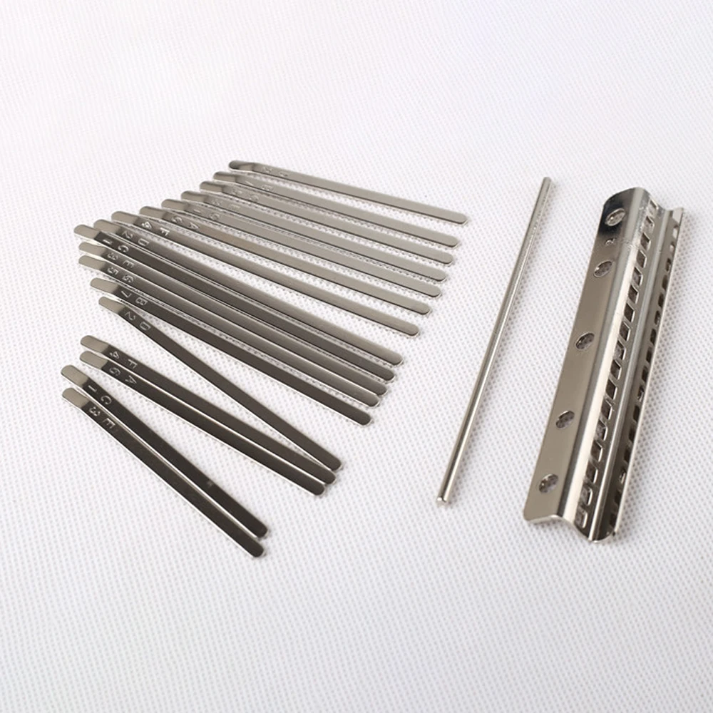 17 клавиш Kalimba DIY набор стальных надпись клавиатура музыкальный сменный прибор