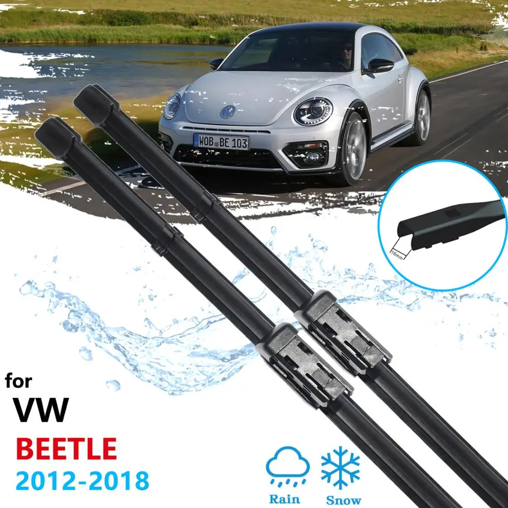 Щетка стеклоочистителя для Volkswagen VW Beetle New 2012 ~ 2018 стеклоочистители переднего