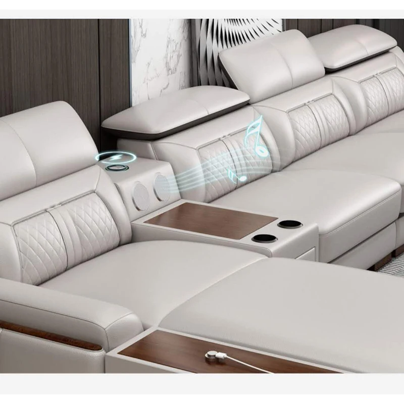 Китайские секционные диваны мебель диван для гостиной кожаные набор|Наборы