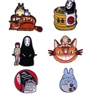 Милая эмалированная брошь в виде фотоэлемента, подарки для фанатов аниме, аксессуары для ювелирных изделий