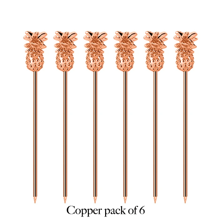 

Набор коктейльных палочек CocktailGeek с ананасами