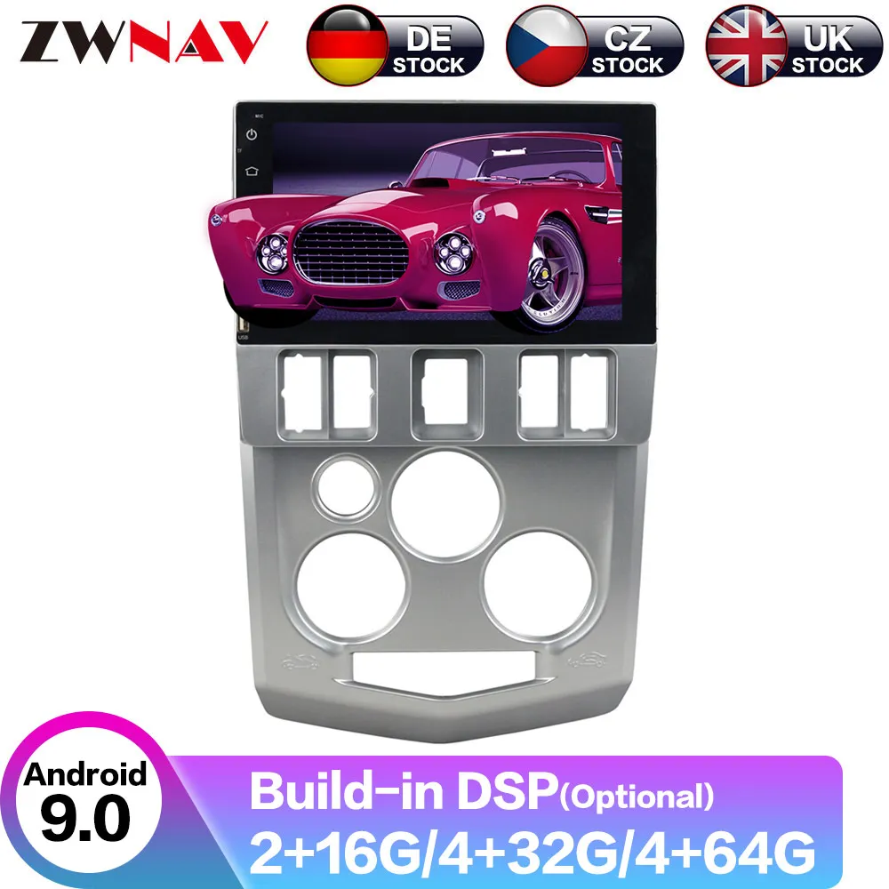 

Android 9 With DSP For Renault LOGAN L90 Silver Full Touch Car radio video player Multimedia GPS navigation accessories Sed