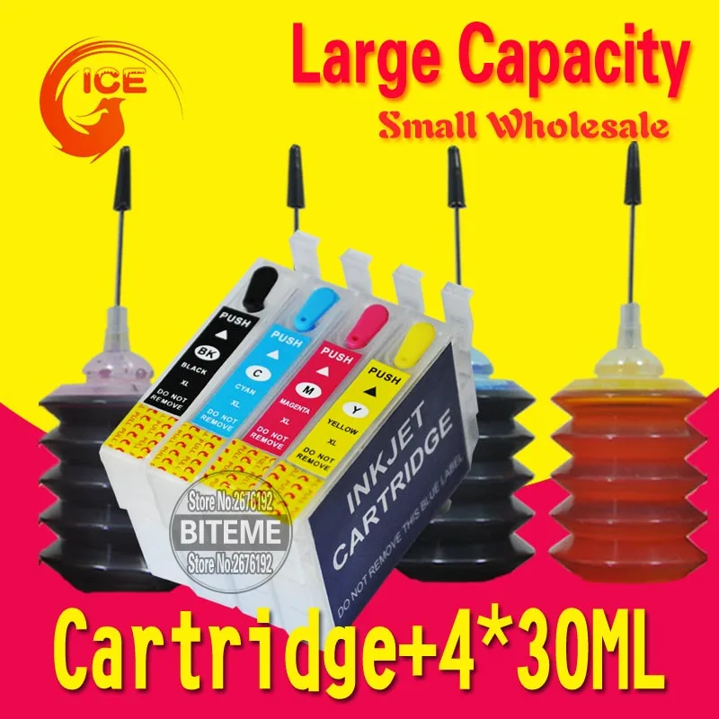 Картридж для принтера EPSON Stylus S22 SX125 130 230 235W 420W 425W 430W 435W|ink cartridge|printers ink cartridgesrefillable