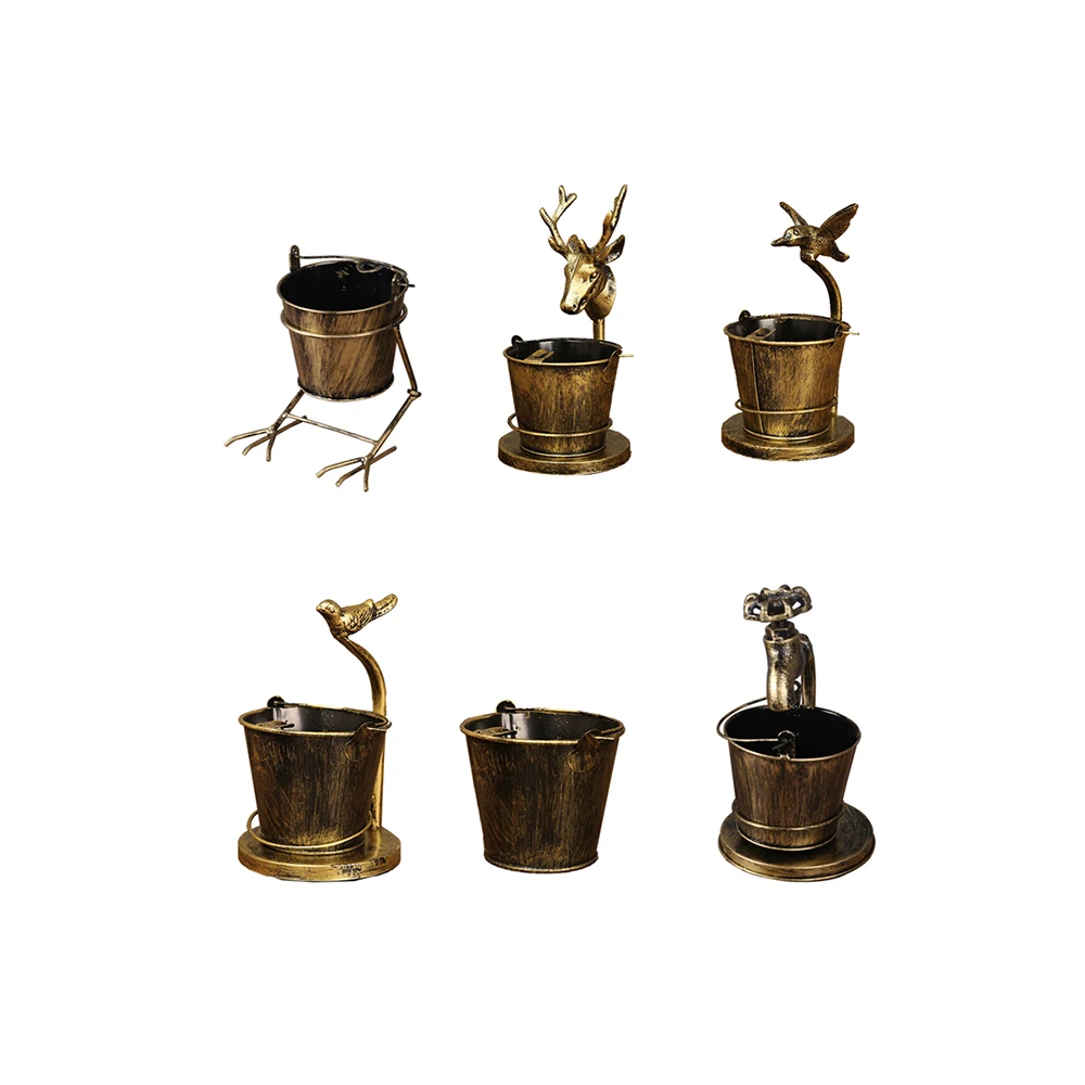 Американский Ретро промышленный ветряной чайный магазин пепельница творческая