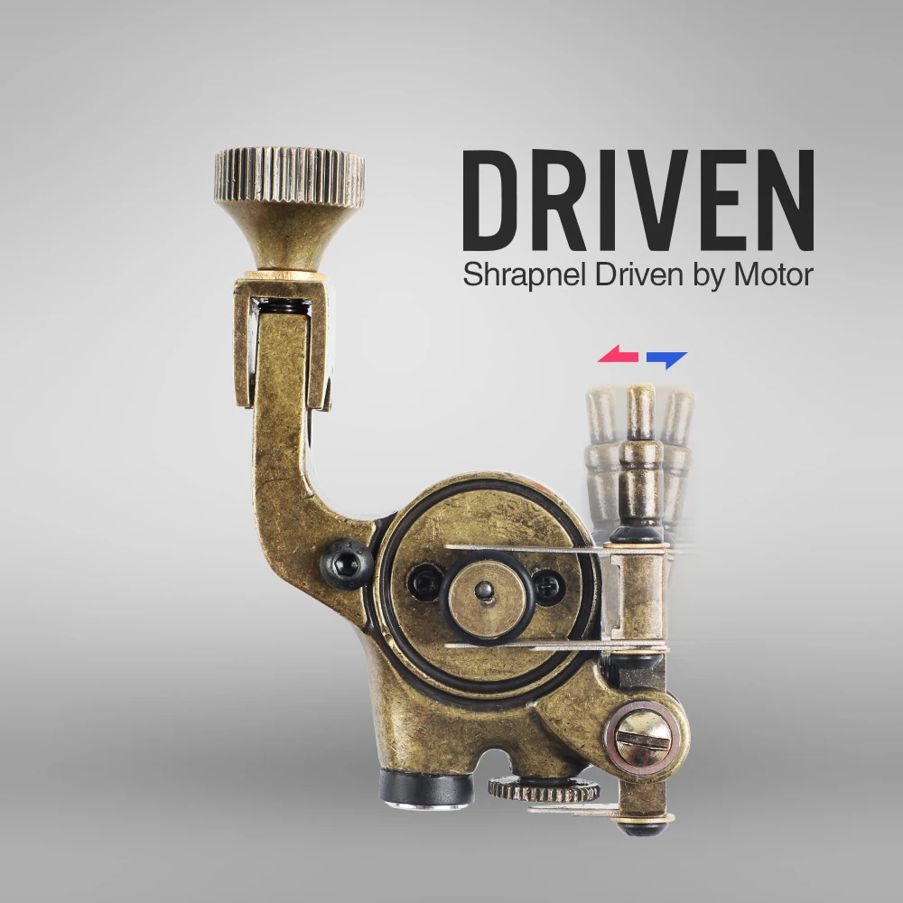 Роторная тату машина RCA Интерфейс для Liner Shader татуировки пистолеты мощный тихий