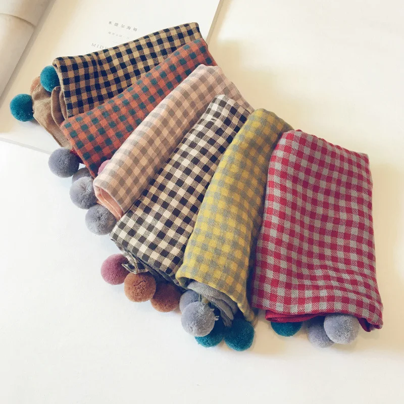 Новый хлопковый Детский шарф с милым леопардовым принтом в горошек детские