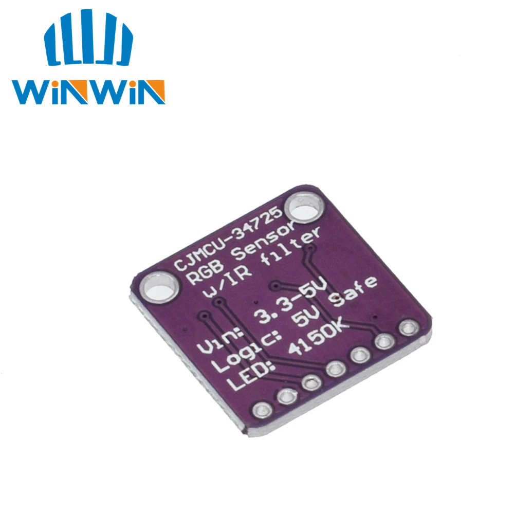 1 шт. модуль платы для разработки цветного датчика RGB TCS34725 | Электронные