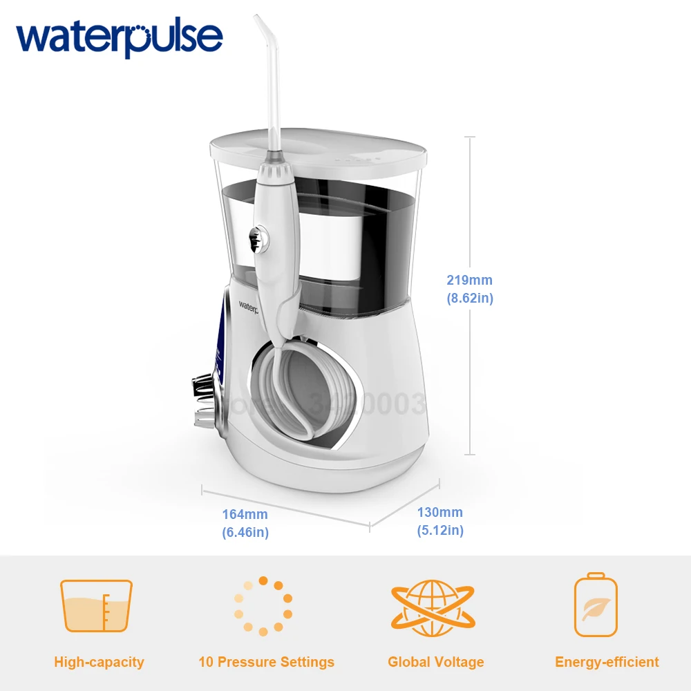 Ирригатор полости рта Waterpulse V600 Электрический ирригатор для 700 мл|Ирригаторы рта| |