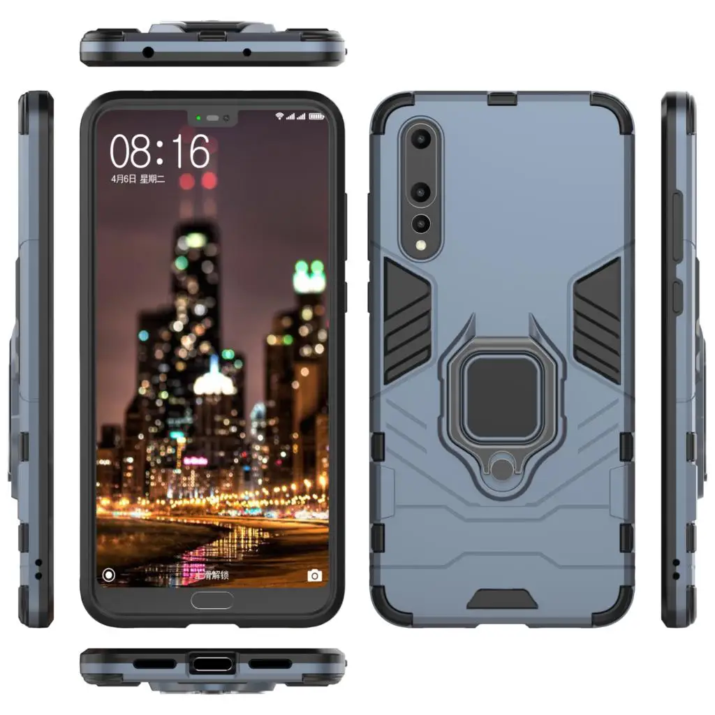 Автомобильный держатель для телефона Магнитный чехол huawei P20 Lite Pro чехол-подставка