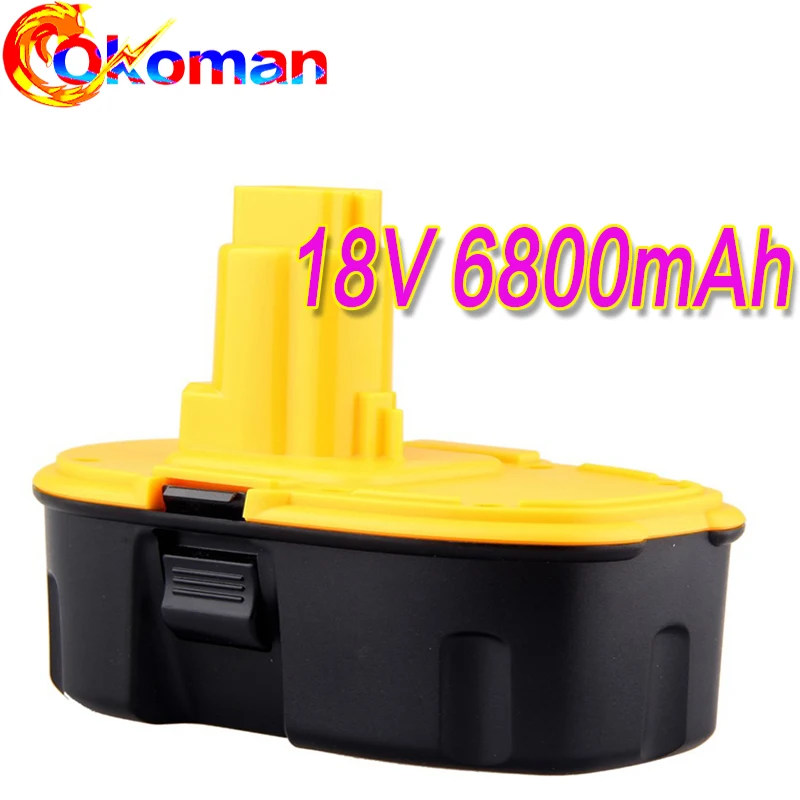 18В 6.8Ah Ni-MH электроинструмент для Dewalt DC9096 DE9039 DE9095 DW9098 DE9503 DW9096 Замена батареи L30 |