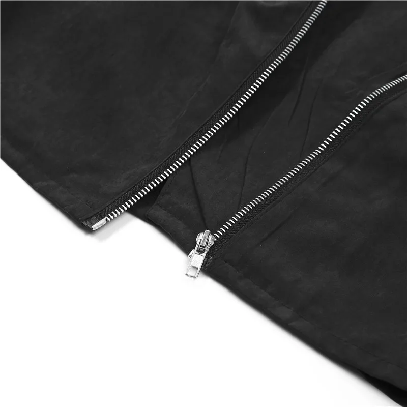 

Fashion Women Ladies PU Leather Short Jackets Zipper Pocket Long Sleeve Solid Color Jacket Coats Lady Slim Outwear Short Jackets
