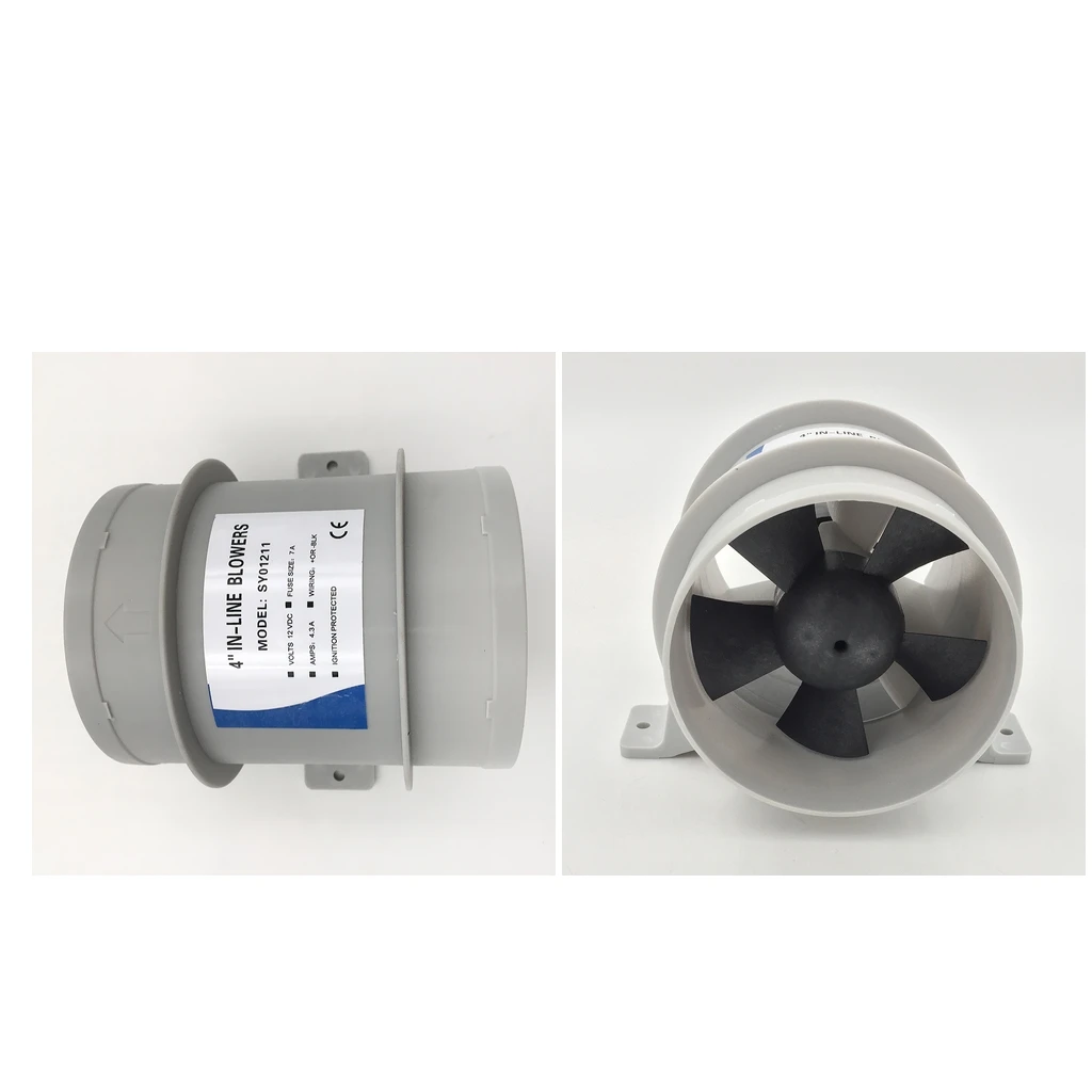 Комплект из 2 4 дюймовых 100 мм бесшумных морских высокопроизводительных