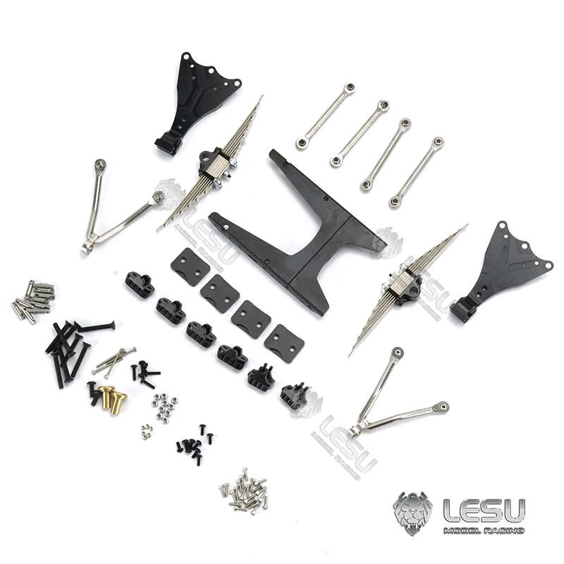 

Металлическая подвеска 9 мм, задняя подвеска для 1/14 LESU RC Small AxlesDIY TAMIYA, модель грузовика, трактора