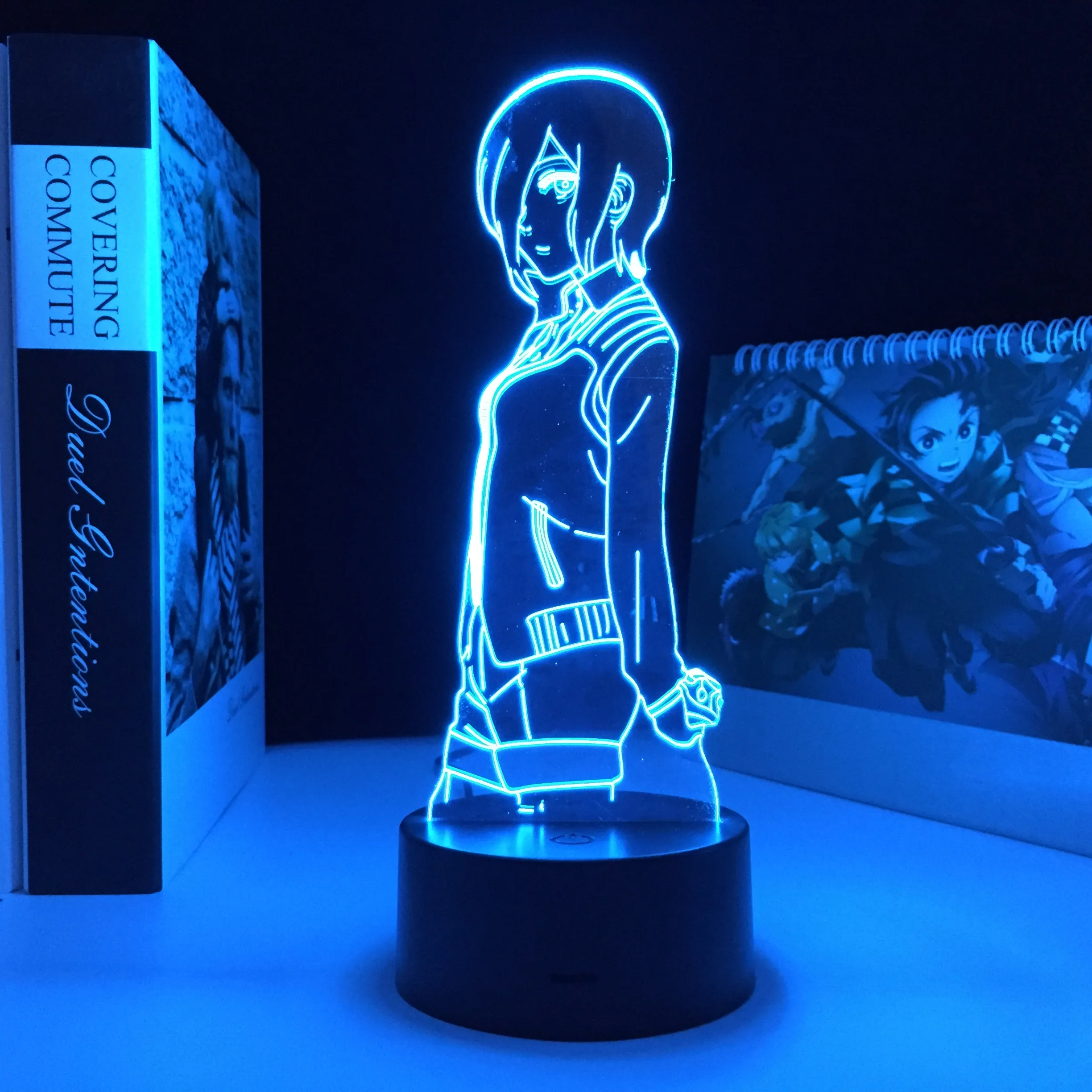 

Anime Tokyo Ghoul Figure 3D Lamp Touka Kirishima for Cool Birthday Gift Bedroom Decor Nightlight Tokyo Ghoul Acrylic LED Night L