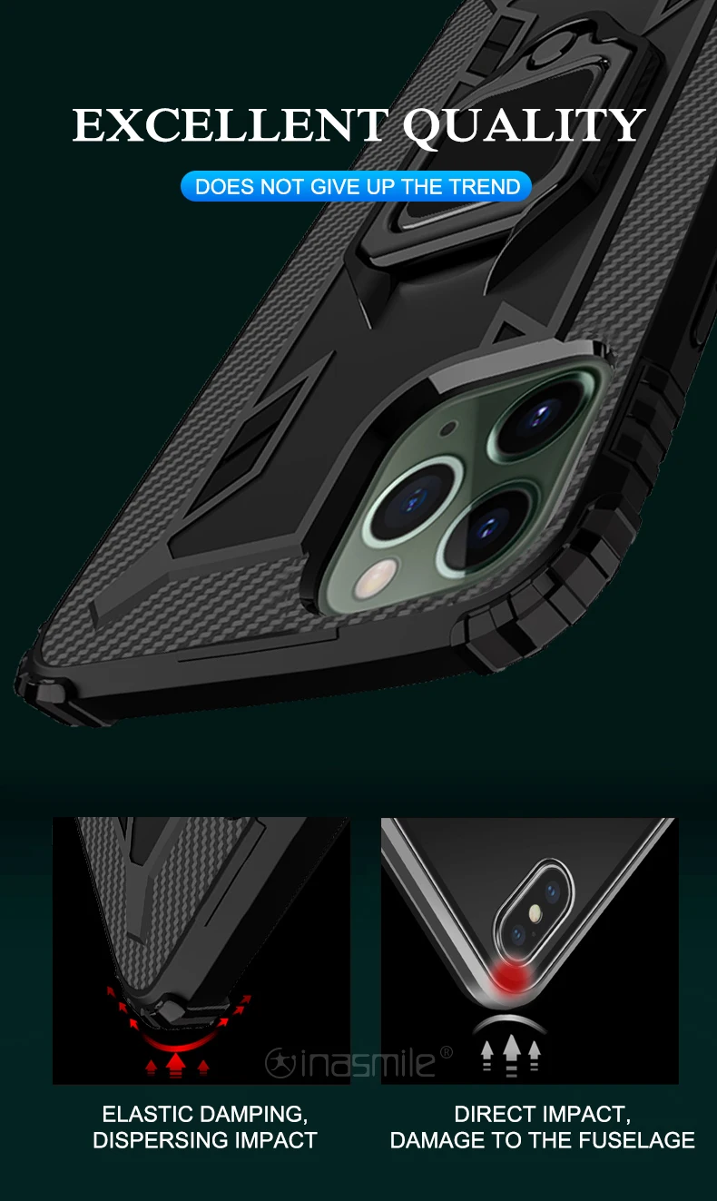 Сказочный противоударный чехол для телефона iphone 11 pro max X Xs XR 7 8 6 6s plus с кольцом |