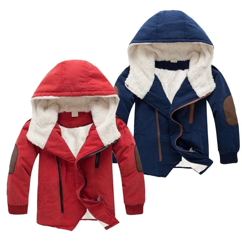 Зимний Детский пуховик Зимняя одежда Куртки для мальчиков Высококачественная