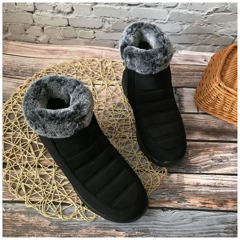 

Women's Boots Waterproof Shoes For Women High Quality Chunky Boots Female Brand Winter Female Shoes Large Size