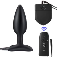 silicone anal plug electro sex prostate massager electric shock butt plug small buttplug set bdsm anal toys erotic products