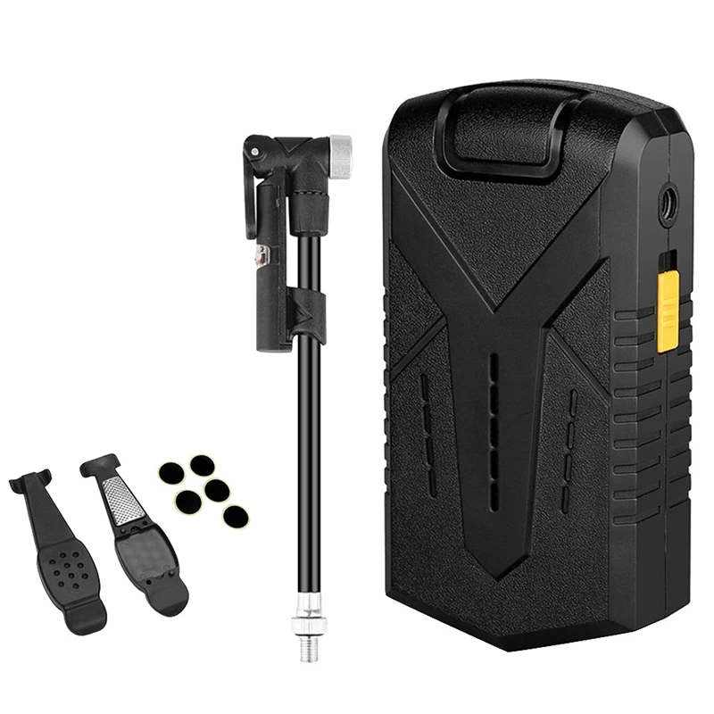 

Электрический велосипед шины воздушный компрессорныц насос MTB PortableAuto воздушный насос для автомобиля мотоцикла светодиодный светильник дл...