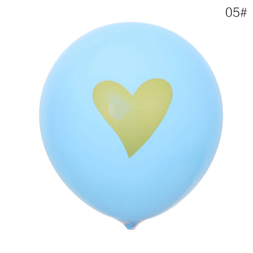 blue heart 10 шт. 10 дюймов латексные воздушные шары Красочные вечерние воздушные шары из латекса детская надувная игрушка День рождения/свадьба поставка украшений для вечеринки - Цвет: blue heart