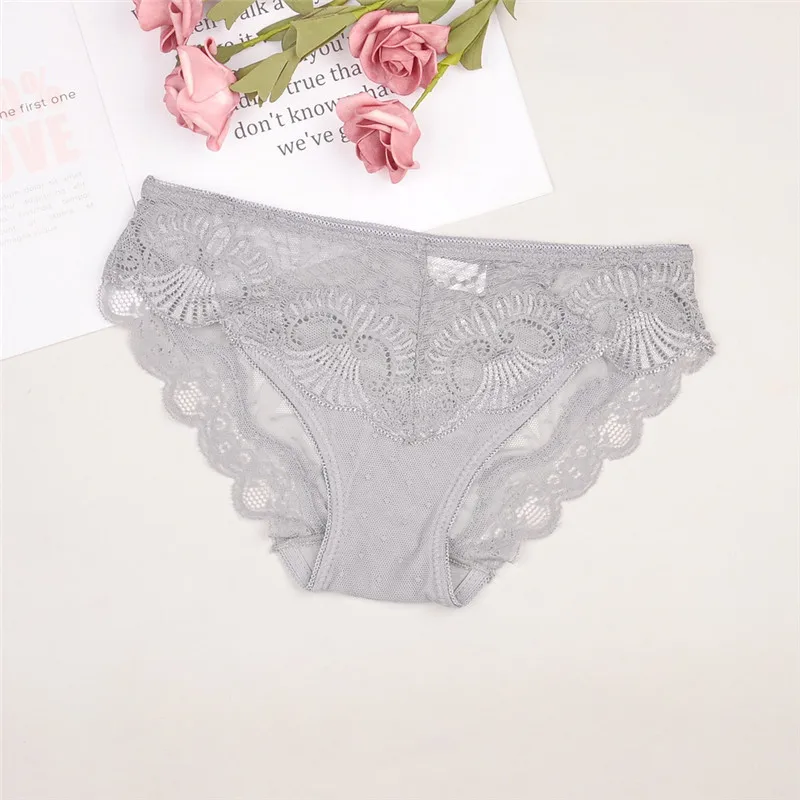 Женское сексуальное нижнее белье кружевные трусики пикантные прозрачные мягкие
