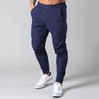 Джоггеры мужские однотонные для бега, спортивные брюки, быстросохнущие, для спортзала, фитнеса, спортивные штаны, тонкие тренировочные штаны, весна