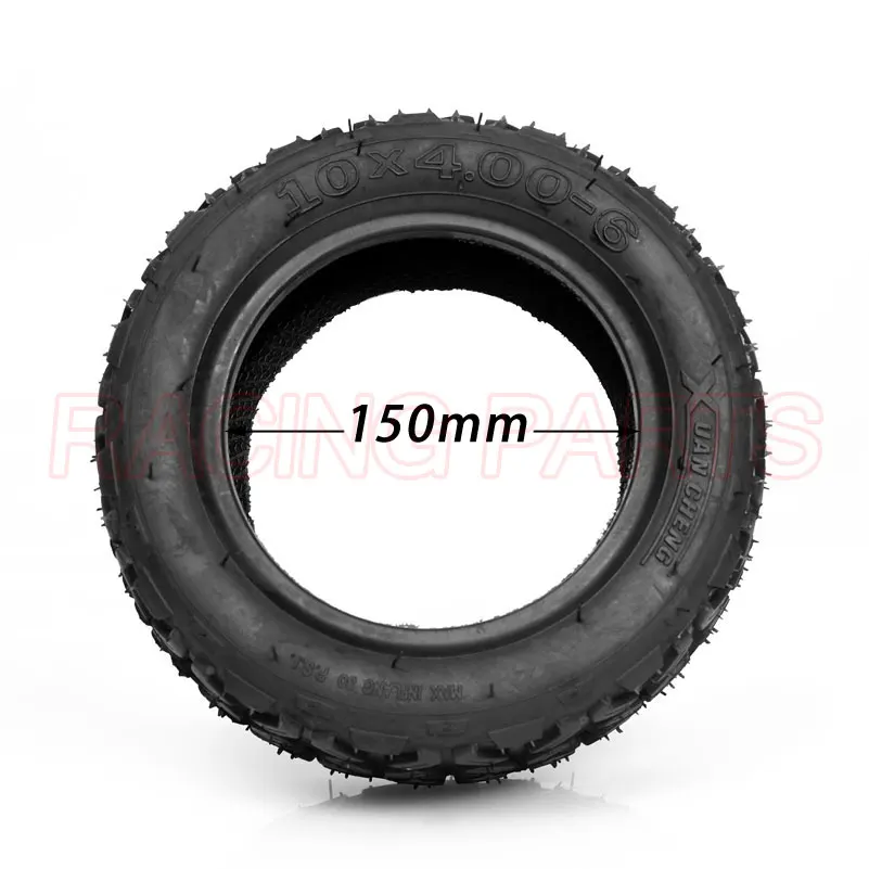 Good quality 10x4.00-6 cross-country vacuum tire for two wheel electric scooter 10 inch ATV accessories | Автомобили и мотоциклы
