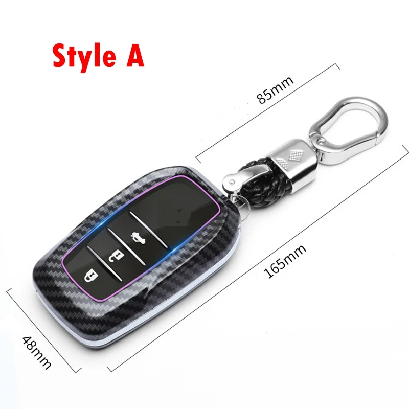 

High-quality TPU Car Smart Key Protective Shell Decorative Cover Is Suitable for Toyota Series Models with The Same Shape Key