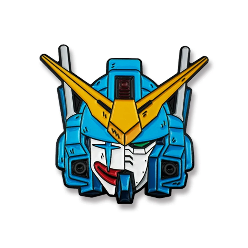 

Gundam Heavyarms Creative Metal Badge Brooch Fashion Action Figure Schoolbag Anime Accessories Toys Gifts