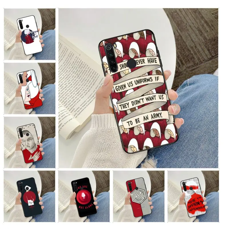 Новый черный чехол для мобильного телефона Handmaid Is Tale случай redmi Примечание 4 5 6 7 5a 8