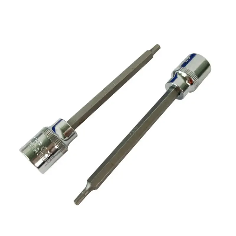 

7Pcs Drive Long Reach Bits Socket Set 3-10mm Screwdriver Woodworking Drill Drilling Pilot Holes Hand Tool